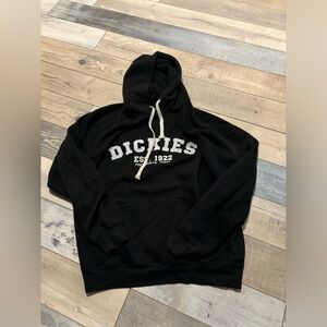 Dickies Sweatshirt Hoodie in Black Size M
